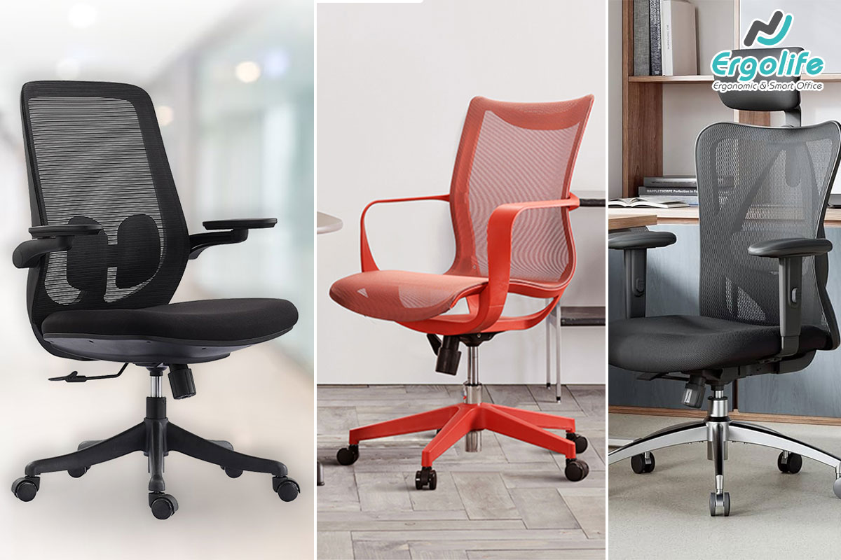 3 mẫu ghế công thái học giá rẻ đáng mua nhất hiện nay